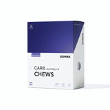 GONNA C.O1 Carb Chew, Star Berry energy chews with 48g of carbs per strip, 12-pack box